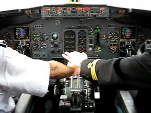 Warsaw - Barcelona Boeing B737 Cockpit View Takeoff