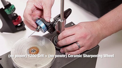 8.6K views · 250 reactions | Sharpening a 105 degree graver with the Apex is simple and easy. The Apex Sharpening System is the perfect fixture for anyone from the novice learning to sharpen their first graver to the veteran seeking efficient repeatability. The Apex is an innovative 4-in-1 update to the classic Dual Angle fixture. Visit GRS.com or call 800-835-3519 for more information. | GRS Tools | Facebook