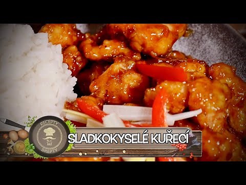 SLADKOKYSELÉ KUŘECÍ KOUSKY S RÝŽÍ
