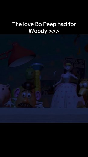 She was the only one who never gave up on him and always reassured him 🥹 #toystory #woody #bopeep #love