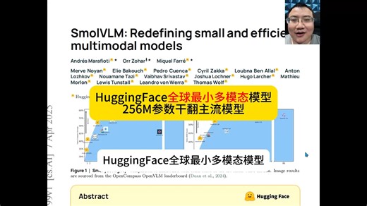 HuggingFace全球最小多模态模型 256M参数干翻主流模型