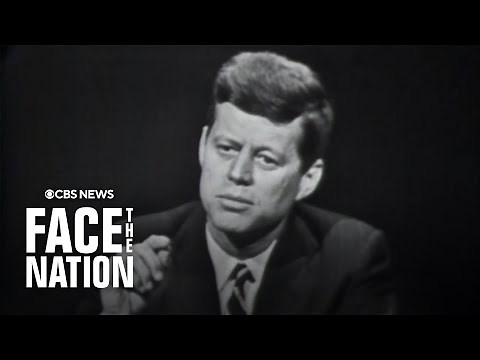 From the Archives: President John F. Kennedy on "Face the Nation" 1958