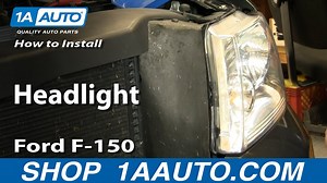 How To Replace Headlight 2004-08 Ford F-150