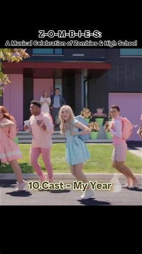 Z-O-M-B-I-E-S: A Musical Celebration of Zombies High School sparks chaos with glitter and heartbeat bass #ZOMBIES #DisneyMusic #HighSchoolVibes #MusicalEnergy #foryou