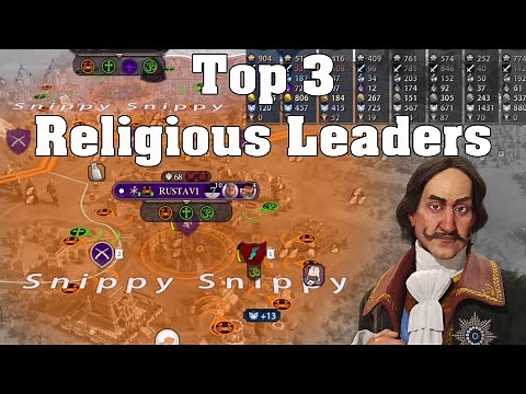 Top 3 Religious Civs in Civilization VI