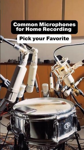 Common Mics for Home Recording | Snare Shooutout