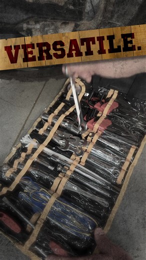 Roll out the red carpet...errr, tool kit! https://bit.ly/4qq25Wg • The Stockton Roadside Tool Kit has a massive selection of tools to aid in almost any mechanical emergency. The tool organizer rolls up to fit in most saddlebags and storage areas. Plus, they're available in both Metric and SAE sizes! Available in-store and online: https://bit.ly/4qq25Wg | Cycle Gear