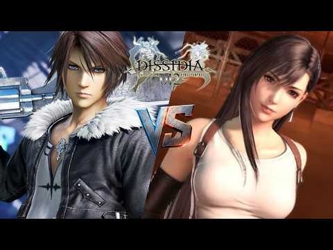 Squall vs Tifa (Quick Battle) | Dissidia 012: Final Fantasy