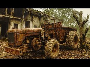Man Restores 80-Year-Old Farm Tractor | Complete Restoration From Start to Finish