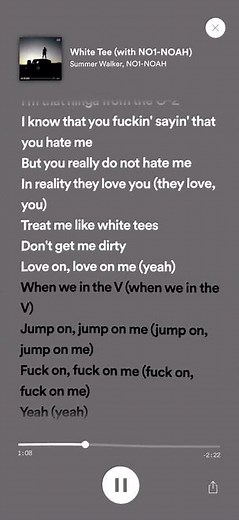 White Tee - Summer Walker, NO1 - NOAH