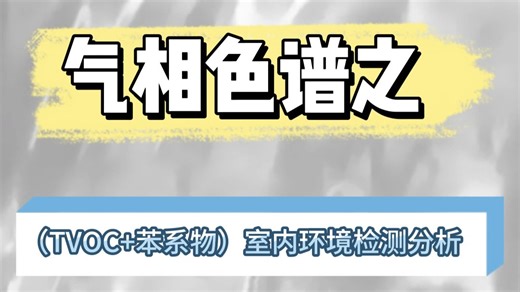 （TVOC+苯系物）室内环境检测分析