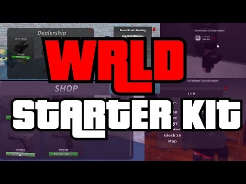|FREE|WRLD Hood Game Starter Kit| (Roblox Studio Leak)