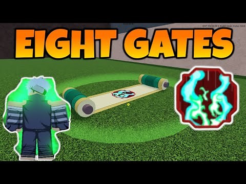 How to get the EIGHT INNER GATES in SHINOBI LIFE 2 || WE HIT 400 SUBS!!