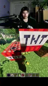 Instaloval jsem Reálnou fyziku do minecraftu! #cz #sk #mejny #shorts #mincecraft