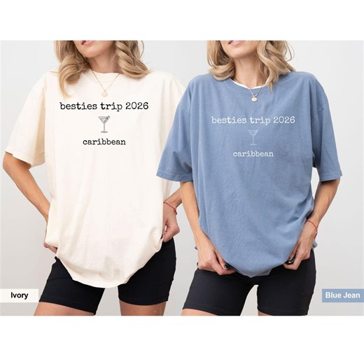 Custom Girls Trip Shirts | Matching Weekend Vacation Comfort Colors Tee | Personalized Vacay Mode Summer Beach T-shirt | Best Friend Cruise - Etsy