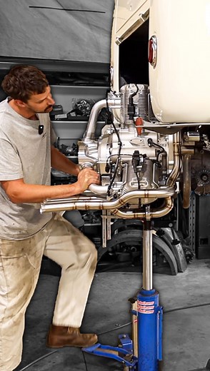 9.2M views · 323K reactions | Hot-Rodding a 1958 VW With an Aircraft Engine | Full Custom Build! | Bennetts Customs Co | Facebook