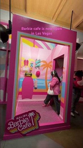 The Barbie Cafe is now open in Las Vegas!