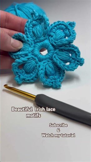 #crochet #easy #irish #howto #lace #video #design #ideas #gift #flowers #artwork #beginners #beauty