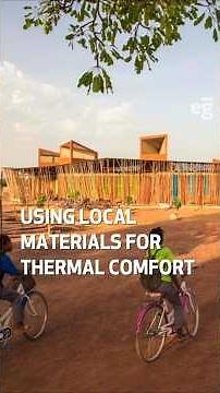 Using local materials to create a cool learning environment!