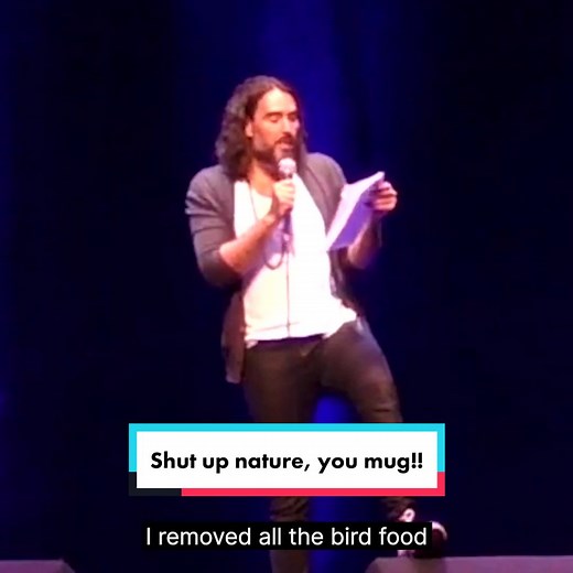 Shut up nature, you mug!! #nsfw #lockdown #standup #comedy #russellbrand