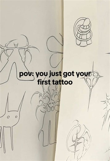 and that’s how ur addiction starts🙂‍↕️ #pov #tattoo #firsttattoo #addiction #creatorsearchinsights