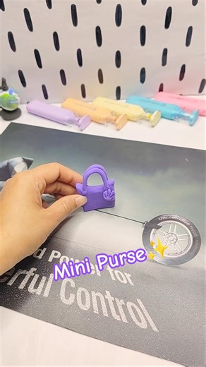 Cute Mini Handmade Purse Bag with Clay | Easy DIY Mini Bag Craft