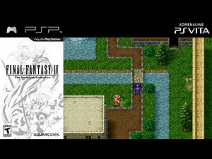 Final Fantasy IV: The Complete Collection PSP - Gameplay on Adrenaline PS Vita [No Commentary]