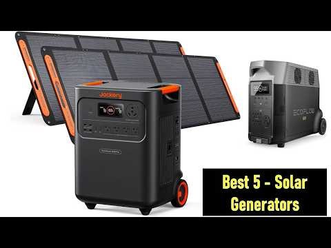 👉TOP 5 BEST Solar Generators IN 2026