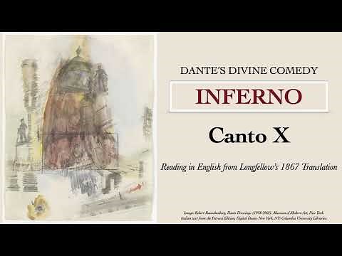 Dante's Divine Comedy - Inferno Canto 10 Read Aloud (HD Audio)