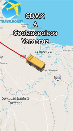 viaje en autobús de Ciudad de México a Coatzacoalcos Veracruz