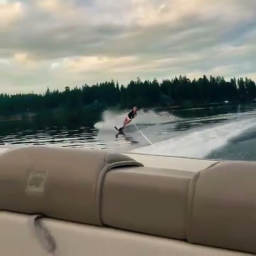 Sydney Sweeney enjoying water ski