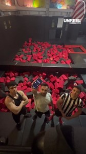 Inside the trampoline park: Secrets of the professional cleaning process revealed!