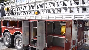 6.9K views · 39 reactions | Check out this video tour of our 1993 Sutphen 100′ Tower Ladder Quint for $120,000! JUST 38,000 MILES! For further details contact us at 717-735-0206 or click here: https://firedept.link/93SUTPHEN | Command Fire Apparatus LLC - Used Fire Trucks | Facebook