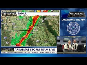 Monitoring rainfall across the area | AR Storm Team Live