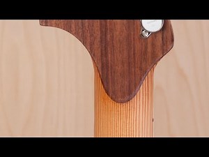 Carving The Volute On An Electric Guitar Neck