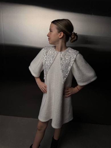 Snow Princess Sequin Dress - Etsy