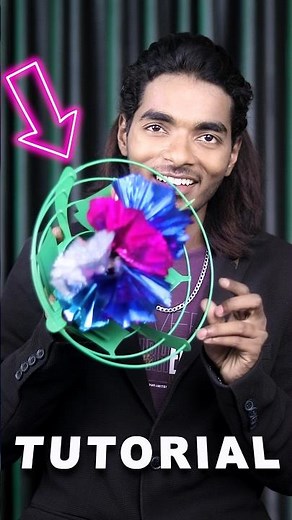 BASKET FLOWER MAGIC TRICK TUTORIAL ✨ By Magical Gaurav #magic #shorts #magictutorials