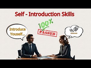 🔥The PERFECT Way to Introduce Yourself LIKE A PRO🔥| Job Interview #1
