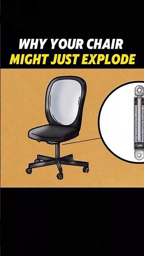Why your chair might just explode #knowledge #science #chair #explode