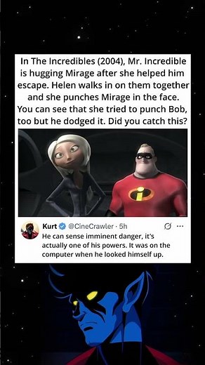 Mrs. Incredible is not happy 😐