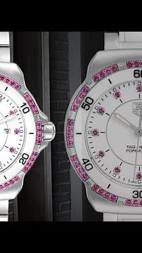 TAG Heuer Formula 1 Ceramic Pink Sapphires Ladies Watch WAH1319 | SwissWatchExpo