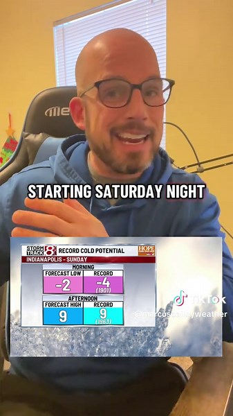 Another #snow incoming this #weekend followed by brutal #cold. #inwx #weather