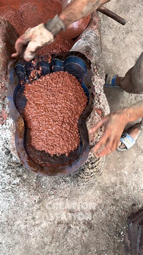 How Beautiful Red Foot Mold Tiles Are Made | Creation Station