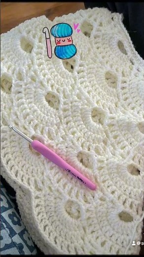 New project virus shawl 🧶