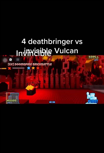 Deathbringer vs Invisible Vulcan Showdown