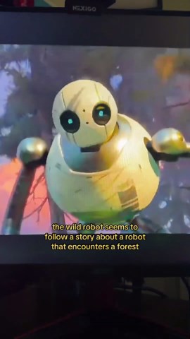 The wild robot looks GAS