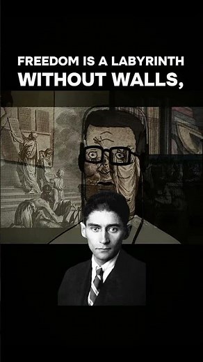 "Kafka: I Am Free And That Is Why I Am Lost"🧠🔥💯 #history #philosophy