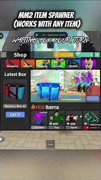🔫MM2 Spawner Script OP Script *WORKING NOVEMBER 2024* #robloxdupe #mm2roblox #robloxscript #mm2dupe