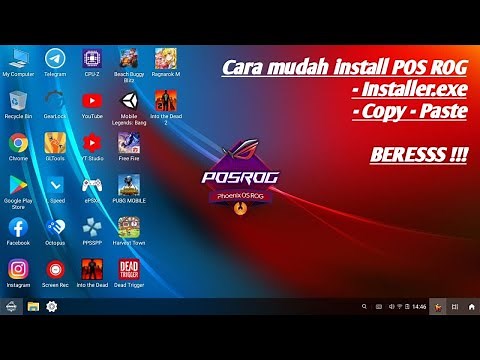 Cara mudah install POS ROG + Gearlock (Easy way)