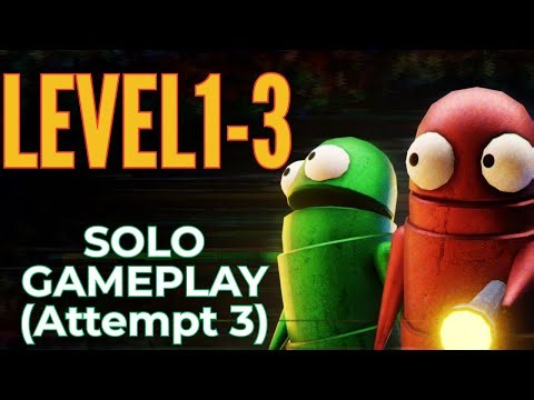 REPO Level 1-3 Solo Gameplay (Attempt 3) | Full Walkthrough